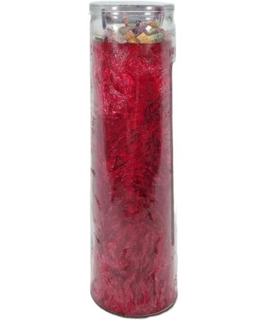 HOLY Death RED Palm Wax Candle - Spiritual Intention Spell | Vela Casa Esoterica Perfumada (Santisma Muerte) - International Shipping Available - Buy Online on GoSupps.com