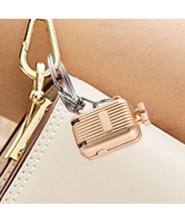 Paodduk Thick Nail Cutter Folding Nail Cutter | Keychain Nail Cutter Clipper | Adults Kids Nail Cutting Polishing Manicure Trimmer for Business Trips Gold S - Buy Online on GoSupps.com