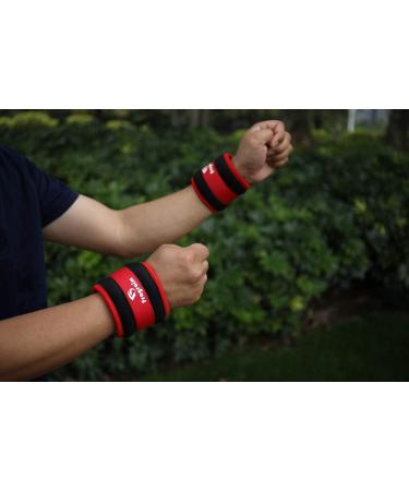 Fragraim Weight Cuff Foot & Wrist Weights - 0.5kg-10kg | Perfect for Fitness Running & Gymnastics - Durable & Adjustable - Buy Online on GoSupps.com