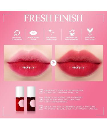 Long-Lasting Waterproof Lip Tint Stain Set | Lightweight Non-Sticky Transfer-Proof Lip Gloss - International Shipping - Buy Online on GoSupps.com