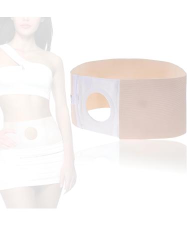 Ostomy Hernia Belt Elastic Ostomy Hernia Belt for Colostomy Bag Abdominal Binder with Stoma Opening Navel Hernia Support Help Relieve Pain for Incisional Epigastric Ventral Inguinal Hernia(S)
