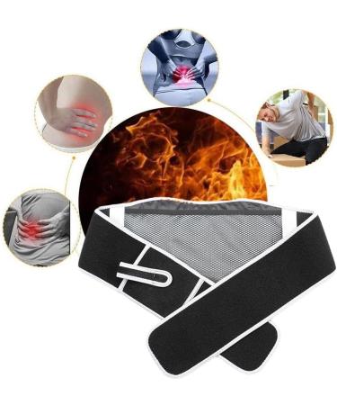 Electrical USB Heating Warmer - Hot Waist & Lumbar Spine Support Belt | Pain Relief Massage Cushion - 1PC Gray - Buy Online on GoSupps.com