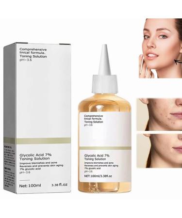 Glycolic Acid 7% Toning Solution Glycolic Acid Toner Glycolic Acid 7% Toning Resurfacing Solution Moisturize & Strengthen Skin Exfoliating Glycolic Acid 7% Toning Solution