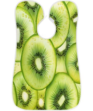 Kiwi Fruit Beard Bib Apron | Beard Hair Catcher for Men | Perfect Father's Day & Anniversary Gift | Includes 2 Suction Cups - Buy Online on GoSupps.com