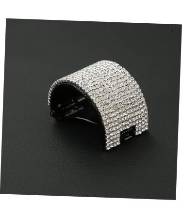 FRCOLOR rhinestone barrettes Securing clip ball head grip headgear ponytail holder hair clip hair dryer hairpin wild hair accessories ponytail holder clips Diamond rhinestone hair clip - Buy Online on GoSupps.com