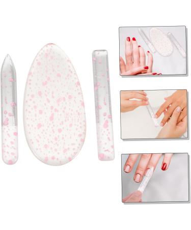 2 Sets Foot Set Glass Nail File Pedicure Manicure File Finger Nail File Board Tool Women Nail File Nail Files for Natural Nails Hoe Remover Grinding Adjustment - Buy Online on GoSupps.com