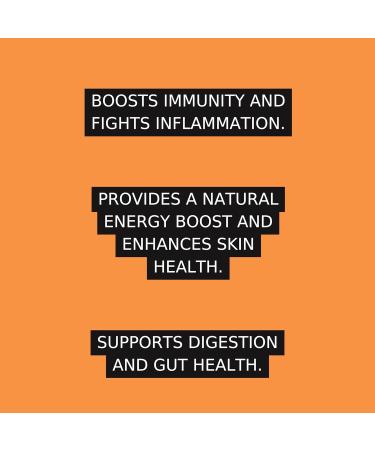 Carrot + Ginger + Turmeric Shot (12x60ml) | 100% Natural | Fresh Ginger Root for Immune Support | Boosts Energy | 100% Natural/No Nasties | Rich in Antioxidants | Packed with Vitamin C Vegan Ginger + Turmeric - Buy Online on GoSupps.com