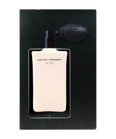 Narciso Rodriguez for Her Limited Edition Eau de Parfum Spray with Atomizer 2.5 Ounce Fresh Rose 2.5 Ounce (Pack of 1) - Buy Online on GoSupps.com