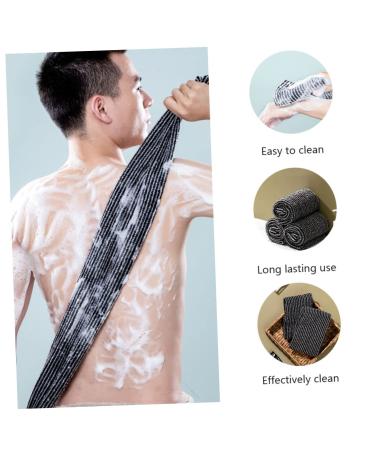 Exfoliating Back Scrubber Towel | Bath Towel & Shower Tool for Effortless Back Washing - International Shipping Available - Buy Online on GoSupps.com