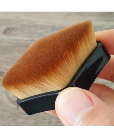 Foundation Brush for Liquid Makeup | Face Blush Foundation Brushes Blending Brush Rhombic Cosmetics Applicator Make up Brush for Liquid Cream Concealer Powder - Buy Online on GoSupps.com