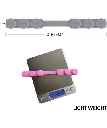 Silicone Mask Extender Strap Set | Ear Saver Sports Fan Buckle | Adjustable & Soft | Clear White, Light Gray, Sky Blue, Pink - Buy Online on GoSupps.com
