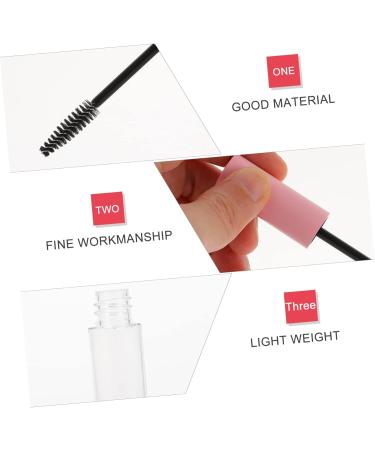 LALADEFIEE 10pcs Mascara Empty Tube Eyelash Fluid Tubes Eyelash Cream Mascara Tube Eye Gloss Liquid Tube Pink 1 g (Pack of 1) Pink - Buy Online on GoSupps.com