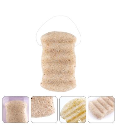 Bath Cotton Cleaning Tool - Healeved 1pc Bath Sponge for Shower, Scrubbing Konjac Body Sponge for Face, Makeup Puff for Cosmetics - Buy Online on GoSupps.com
