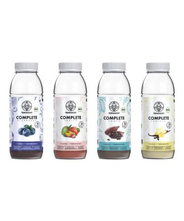 Drinking Food Bio COMPLETE Vanilla 6 Bottles with 26 Vitamins & Minerals | Nutrient-Rich 120g Bottles for Optimal Health - Buy Online on GoSupps.com