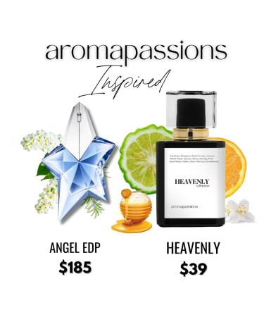 aromapassions HEAVENLY | Inspired by M. ANGEL | Pheromone Perfume for Women | Extrait De Parfum | Long Lasting Dupe Clone Essential Oil Fragrance | Perfume De Mujer | Shooting Star 3.4 Fl Oz (Pack of 1) - Buy Online on GoSupps.com