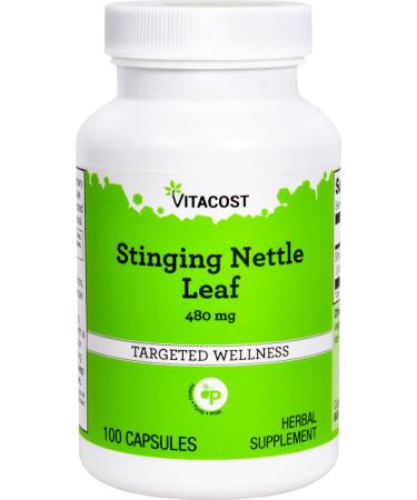 Vitacost Stinging Nettle Leaf -- 480 mg - 100 Capsules