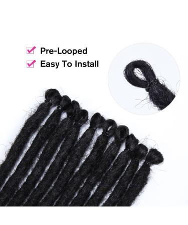 24 Ombre Mint Green Crochet Dreadlock Extensions - 10Dreads Hip Hop Style | Synthetic Hair | 24 Inch | White Women - Buy Online on GoSupps.com