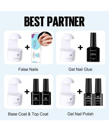 Buy Tomicca Mini LED Nail Lamp Portable UV Nail Dryer for Gel Polish DIY & Professional Use | Fast Shipping Worldwide - Buy Online on GoSupps.com