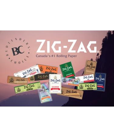 Zig-Zag - Ultra Thin Rolling Papers 1 Size Carton of 25 packs 50 Leafs per Pack Lightweight Slow Burning Paper 100% Natural Gum Arabic No Bleach Authentic (Silver) - Buy Online on GoSupps.com