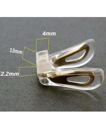 Efarma Glasses Repair Set - Silicone Nose Pads Bracket & Screwable Arm for Plastic Frames - Buy Online on GoSupps.com