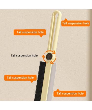 Multi-Function Rotating Crevice Cleaning Brush Hard Bristle Crevice Cleaning Brushes with Scraper 25 Degree Rotating Cleaning Brush for Toilet Bathroom Sink Window (2pcs White) - Buy Online on GoSupps.com