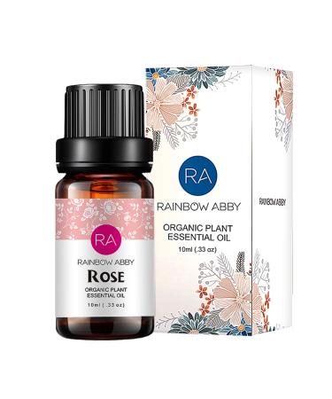 Rainbow Abby 100% Pure Organic Rose Oil - 10ML Plant Extract for Glowing Skin | International Shipping Available - Buy Online on GoSupps.com
