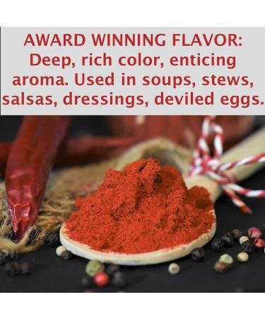 Rubin Artisan Hungarian Sweet Paprika Powder - 100% Pure from Szeged, Hungary - 1.76 oz - Buy Online on GoSupps.com
