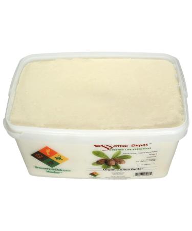 Organic Grade A Unrefined Shea Butter - 14 lbs in 2 x 7lb Greener Life Boxes - Buy Online on GoSupps.com