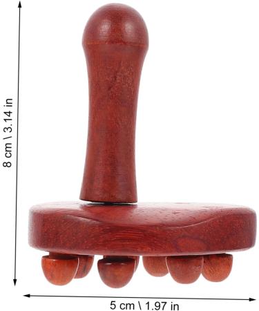 1pc Particle Massager Leg Stick - Abdominal & Body Acupoint Massage Tool | Relaxing Rounded Corners Roller Stick | Portable Fitness & Wellness Aid - Buy Online on GoSupps.com