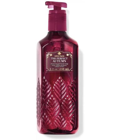 Buy Bath & Body Works Cleansing Gel Hand Soap Set of 5 - Fall Collection | Flannel White Pumpkin Sunshine Lemons Pumpkin Cupcake The Perfect Autumn - 8 oz Each | International Shipping Available - Buy Online on GoSupps.com