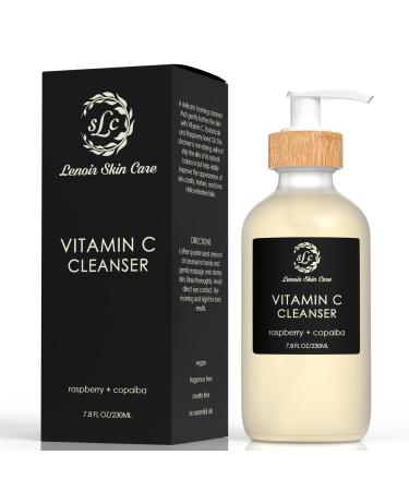 Vitamin C Cleanser (7.8 fl.oz/230ml) | Non Drying Facial Cleanser | Clean Skincare Solution | Natural & Gentle Face Cleanser for Men and Women | For All Skin Types | Luxury Collection Face Cleanser - Vitamin C