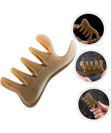 TOVINANNA 3-Piece Scratching Comb & Earpiercing Set | Handheld Head & Body Massage Device for Facial & Trigger Point Relief | 11x5.5x0.7 cm - Buy Online on GoSupps.com