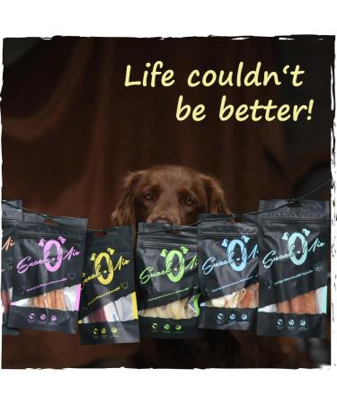 SnackOMio Premium Horse Chew Bones for Dogs - 120g Tasty Chew Snacks | Healthy & Durable Treats - Buy Online on GoSupps.com