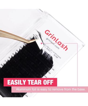 Grinlash Easy Fan Volume Lash Extensions 0.10CC 9mm - 2D-10D CC Curl Length - Buy Online on GoSupps.com