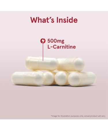 Jarrow Formulas L-Carnitine 500 mg Dietary Supplement Support for Cellular Energy Production 100 Veggie Capsules 100 Day Supply (Pack of 12) - Buy Online on GoSupps.com