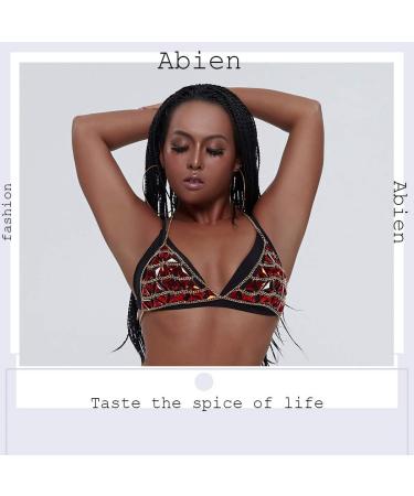 Buy Abien Crystal Body Chain Elegant Beach & Nightclub Chest Harness Jewelry for Women & Girls - Buy Online on GoSupps.com