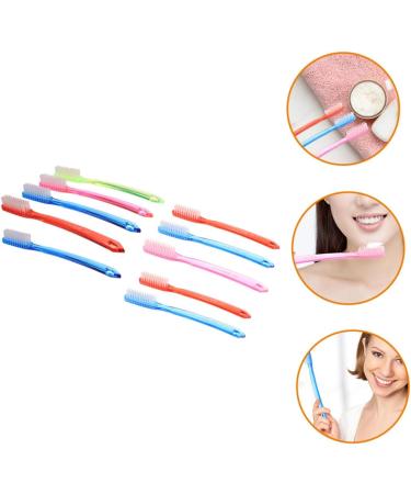 Mobestech 10 ST Travel Toothbrush | Camping & Manual Toothbrush for Adults & Braces | Compact & Interdental Cleaning Brush - Buy Online on GoSupps.com