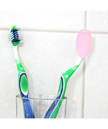Buy FRCOLOR 6Pcs Toothbrush Covers - Travel-Friendly Toothbrush Head Caps for International Shipping - Buy Online on GoSupps.com
