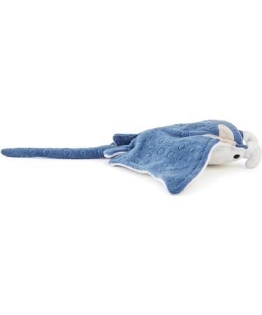 Zappi Co Plush Children's Stuffed Toy - Safari Animals Collection, 31cm, Blue Manta - Buy Online on GoSupps.com