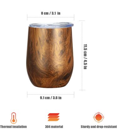 Yerba Mate service th Yerba Mate double paroi avec cuill re paille et brosse de nettoyage pour boisson Yerba Mate caf lait et jus marron 237 ml - Buy Online on GoSupps.com