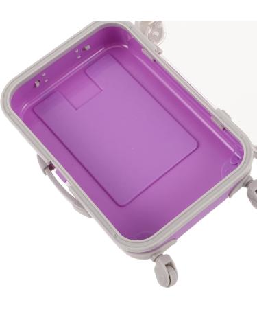 3 Pi ces Bo te de Rangement pour Faux Cils Mini Valises en Plastique Violet Transparent Lot de 3 Pi ces Tailles Mini Petit tui Portable Voyage pour Accessoires Cosm tiques - Buy Online on GoSupps.com