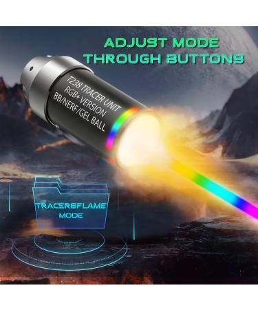 T238-RGB+ Airsoft Tracer Unit - Spitfire Tactical Tracer for Airsoft NERF & Gel Blasters - High Performance in Black - Buy Online on GoSupps.com