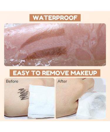 Eyebrow Pencil with 4 Fork Tip 3D Microblading - Magic Eyebrow Pencil Natural Makeup Fine Stroke Magic Eyebrow Pencil Long-Lasting Waterproof Eyebrow Pencil Stay on All Day (Black+ Light Brown) - Buy Online on GoSupps.com