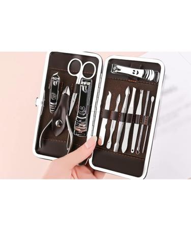 Manicure Set Grooming Set 12-Piece Nail Clippers Set Decoration Tool for Office Bedroom Indoor Travel Nail File Tool Nail Care Set Manicure Nail Clippers Kit (Color : A) - Buy Online on GoSupps.com