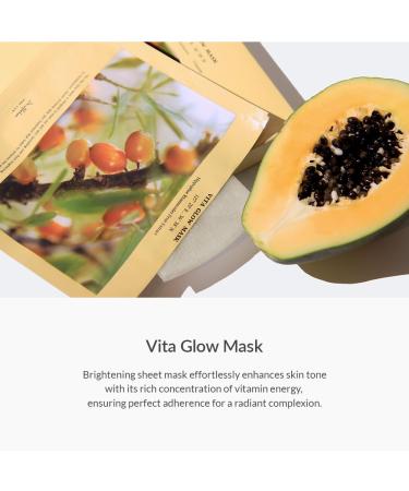 Dr.Althea Vita Glow Vegan Korean Sheet Mask - Oasis Soothing & Marine Anti-Blemish Formula - Buy Online on GoSupps.com