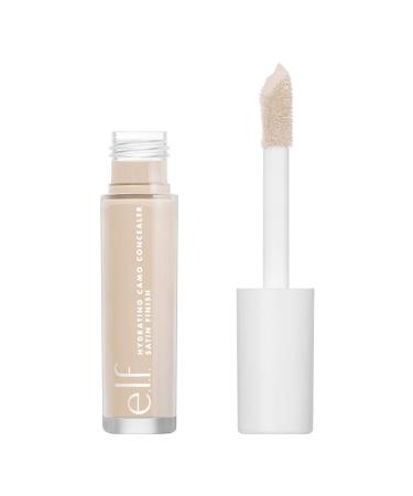 e.l.f, Hydrating Camo Concealer, Lightweight, Full Coverage, Long Lasting, Conceals, Corrects, Covers, Hydrates, Highlights, Fair Beige, Satin Finish, 25 Shades, All-Day Wear, 0.20 Fl Oz