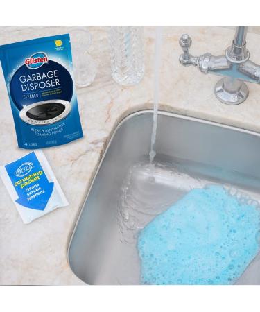 Glisten Disposer Care Foaming Garbage Disposer Cleaner 40-Pack - Lemon Scented - Buy Online on GoSupps.com