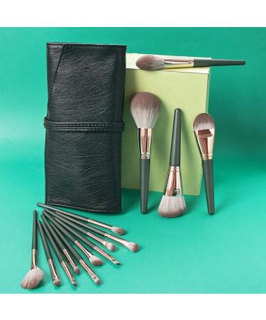 RIYAN 14 Makeup Tools Foundation Eyeshadow Concealer Lip Gloss Makeup Brushes Makeup Tools with PU Bag - Buy Online on GoSupps.com