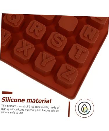 MAGICLULU Chocolate Mold 2pcs Storage Household Cube Ice DIY Molds Trays Coffee Silicone Making Refrigerator Silicone Gummy Molds - Buy Online on GoSupps.com