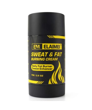 ELAIMEI Hot Gel Cream  Fat Burning Sweat Cream  Weight Loss Workout Enhancer Gel for Belly  Slimming Cream for Tummy  Anti Cellulite Cream for Body for Women and Men (1 PCS) 2.6 Ounce (Pack of 1)